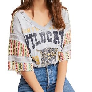 NWOT: Free People:CASBAH Tee